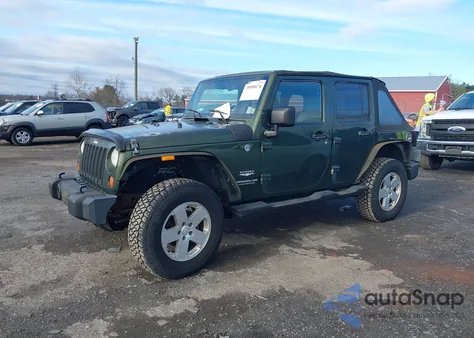 2007 Jeep Wrangler Unlimited Sahara из США, поврежденный, VIN 1J4GA59197L161289